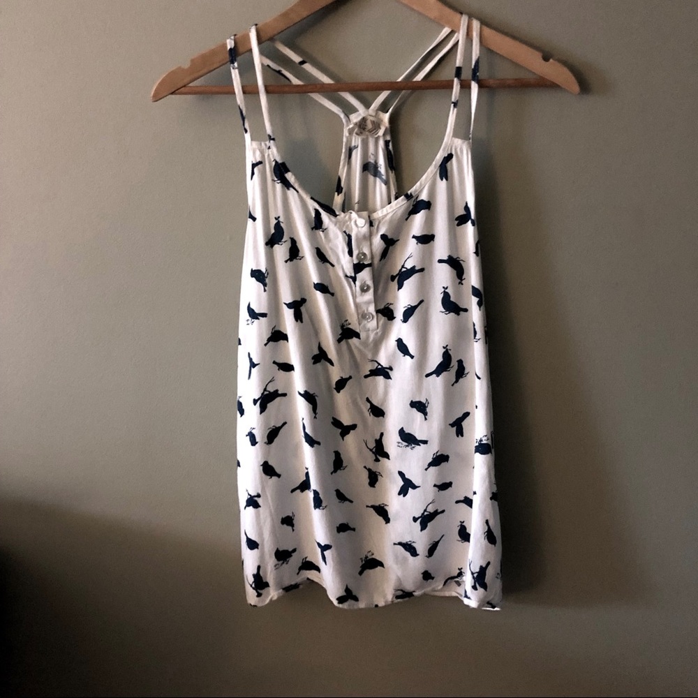 Pink Rose Tank Size Med